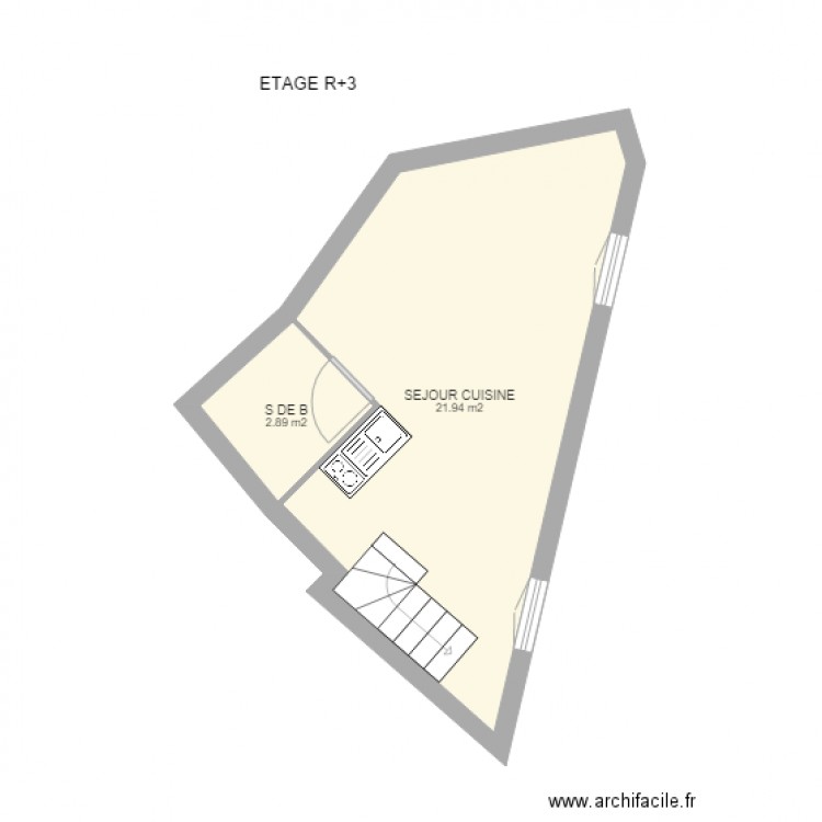 HOWE R3. Plan de 0 pièce et 0 m2