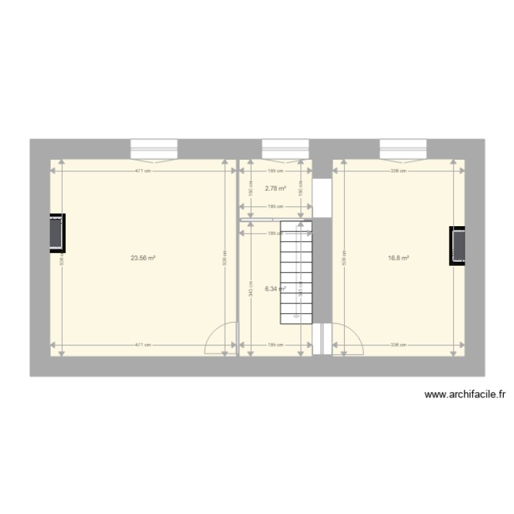 JB Ste Feyre la Montagne  &eacute;tage V02. Plan de 0 pièce et 0 m2