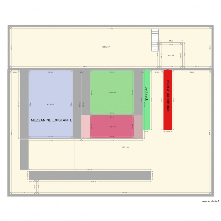 depot projet 2. Plan de 0 pièce et 0 m2