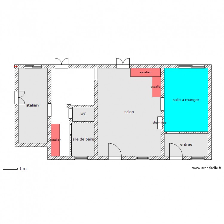 mar bas. Plan de 0 pièce et 0 m2