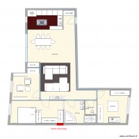 T3 Salon face SDB Rgt