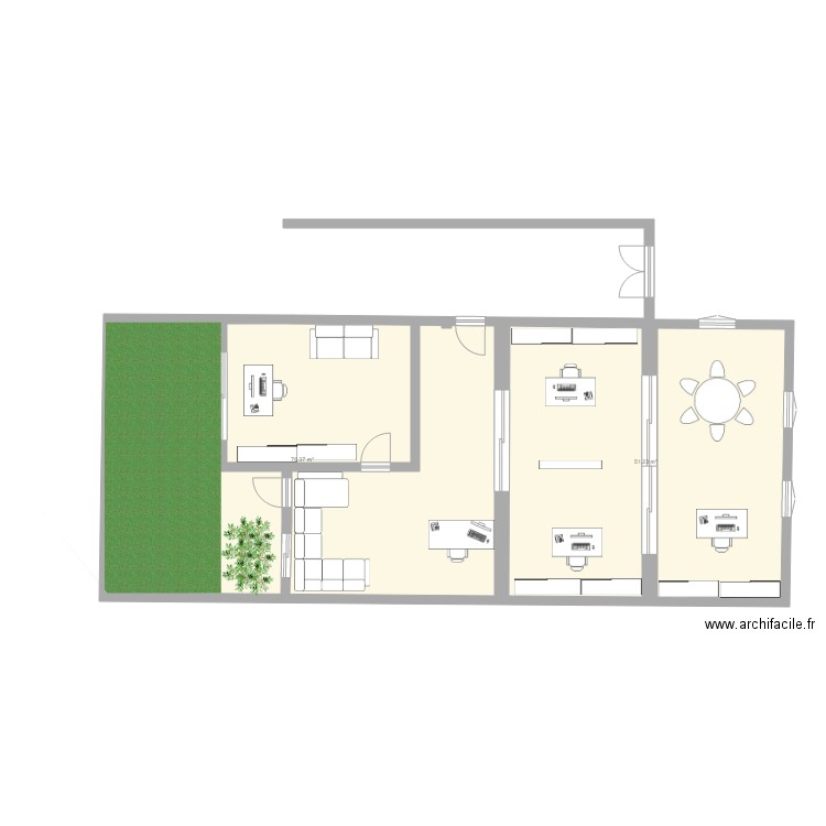 bureau merode 2. Plan de 0 pièce et 0 m2