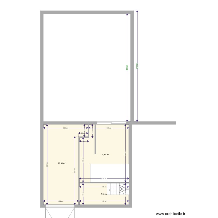 Rdv maisonette. Plan de 0 pièce et 0 m2