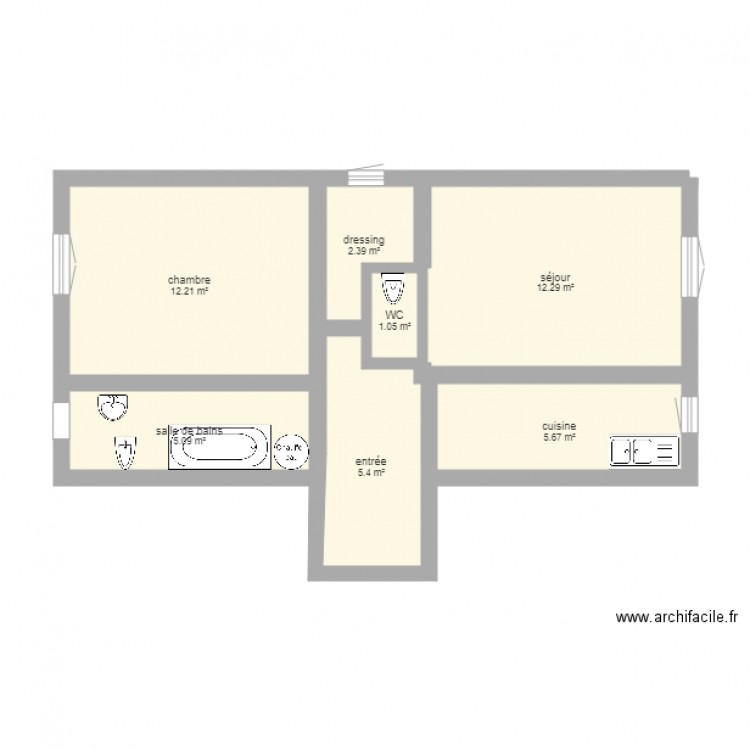 essai 2. Plan de 0 pièce et 0 m2