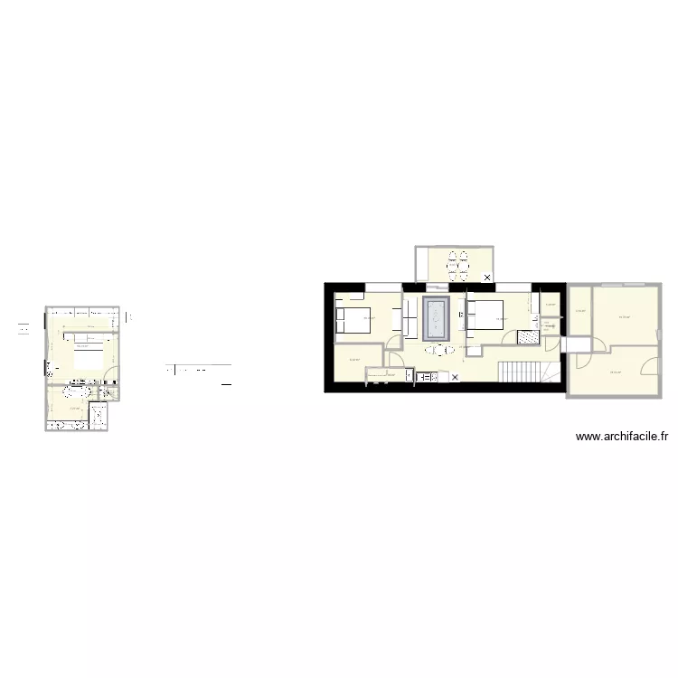SUITE. Plan de 