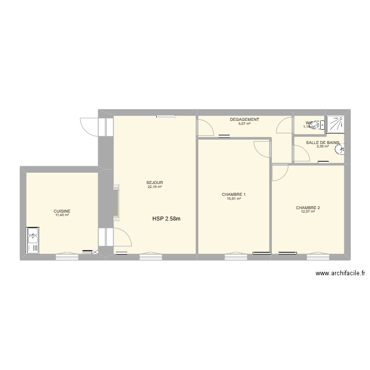 LOGEMENT ETAGE MAIRIE FRONTENAY. Plan de 0 pièce et 0 m2