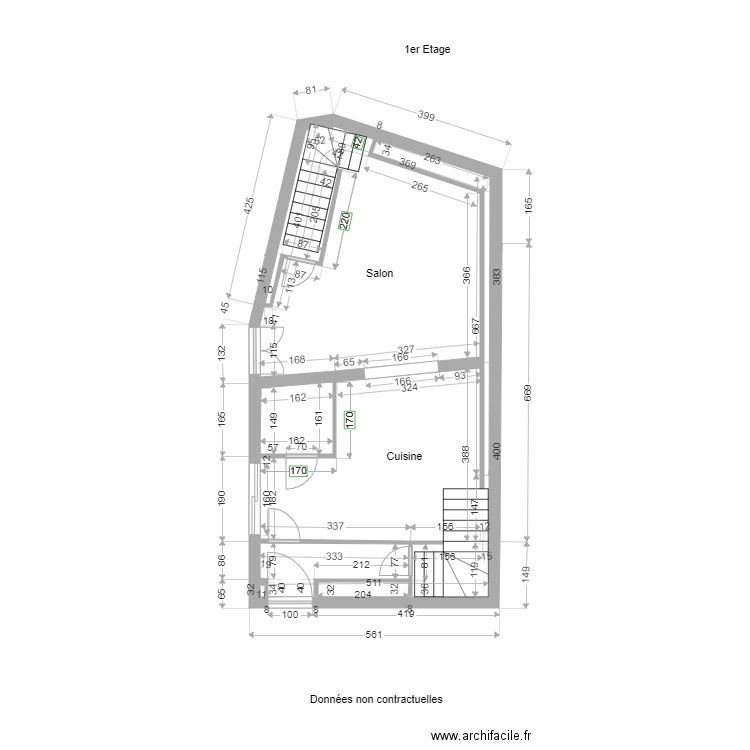 Poilvé DeRAm 1er Etage. Plan de 0 pièce et 0 m2