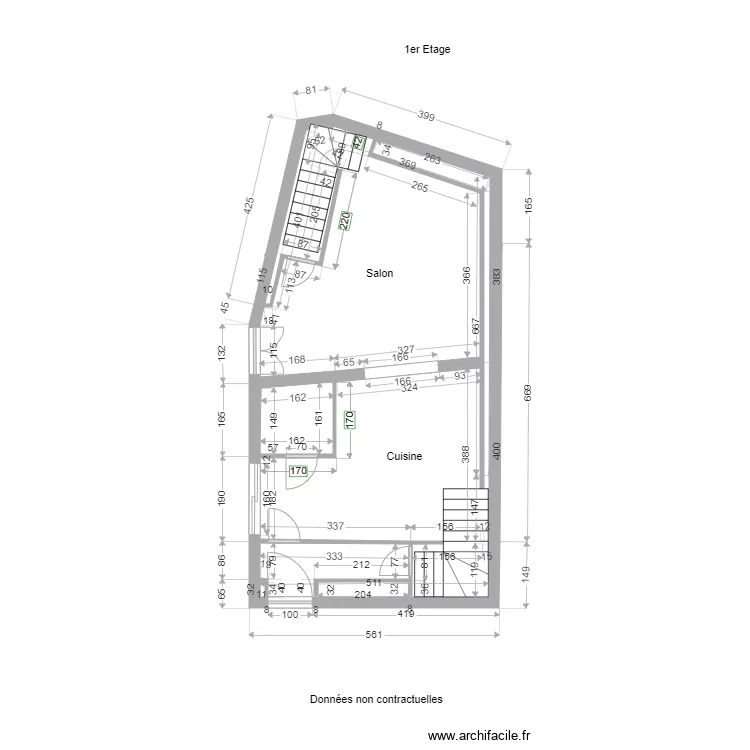 Poilvé DeRAm 1er Etage. Plan de Poilvé DeRAm 1er Etage. Plan de