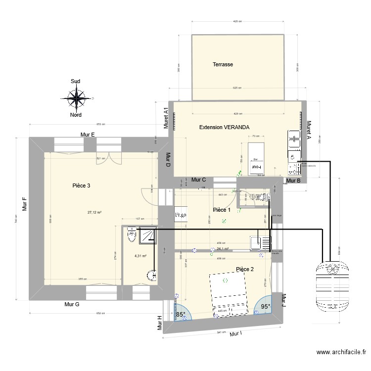 2022 05 05 Eaux usees. Plan de 0 pièce et 0 m2
