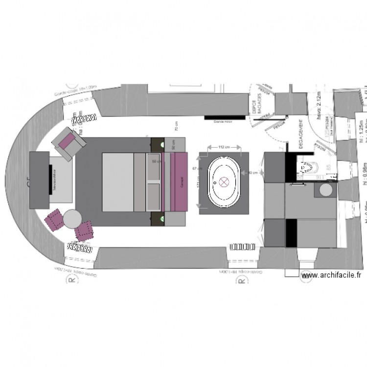 CHAMBRE 1 final G. Plan de 0 pièce et 0 m2