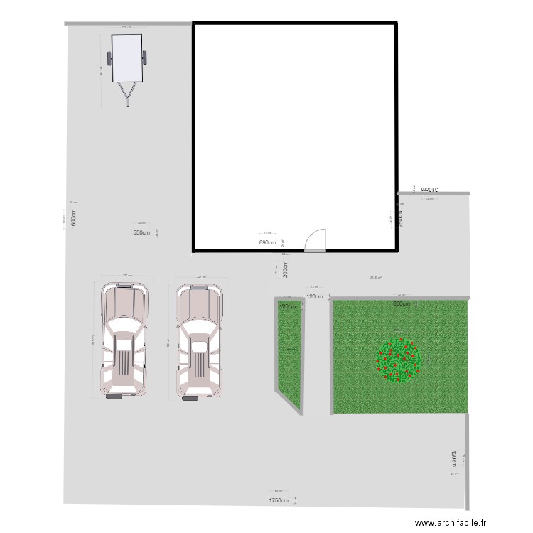 honnay. Plan de 0 pièce et 0 m2