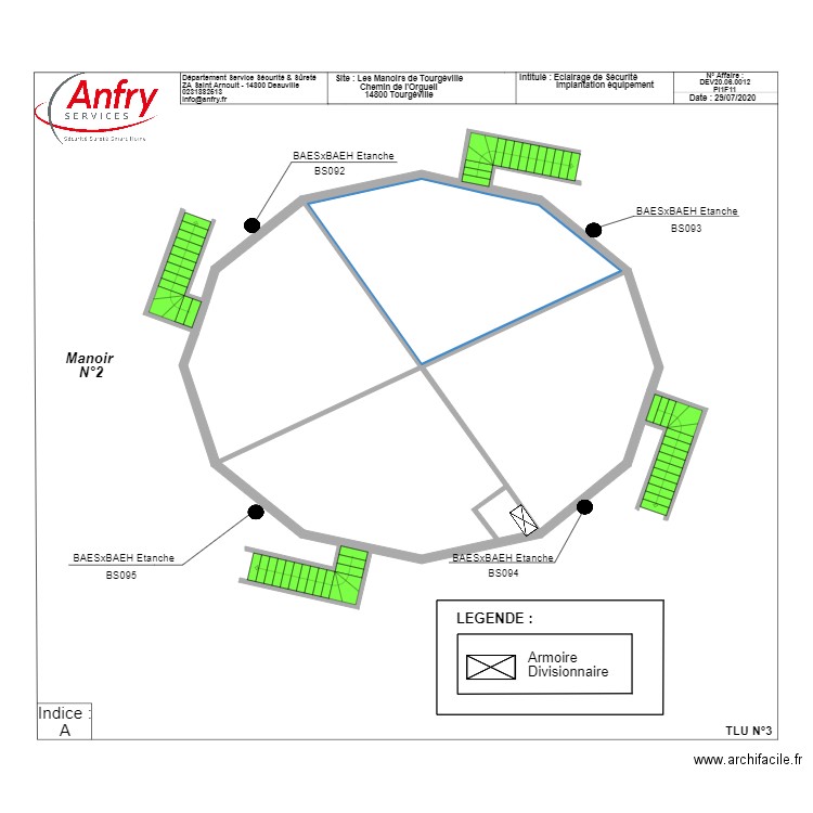 Manoir2. Plan de 0 pièce et 0 m2