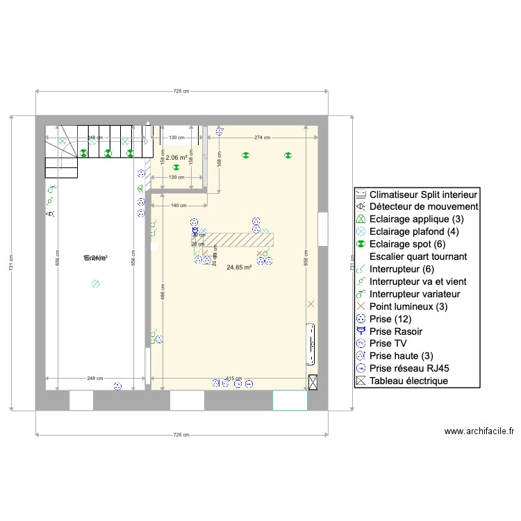 Rdc castro 2. Plan de 0 pièce et 0 m2