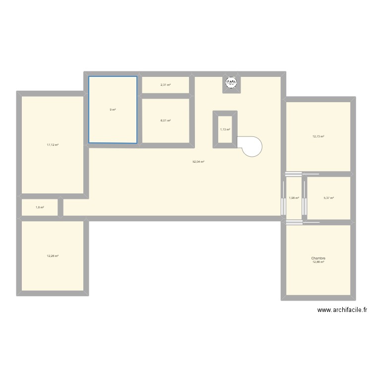 maison2. Plan de 0 pièce et 0 m2