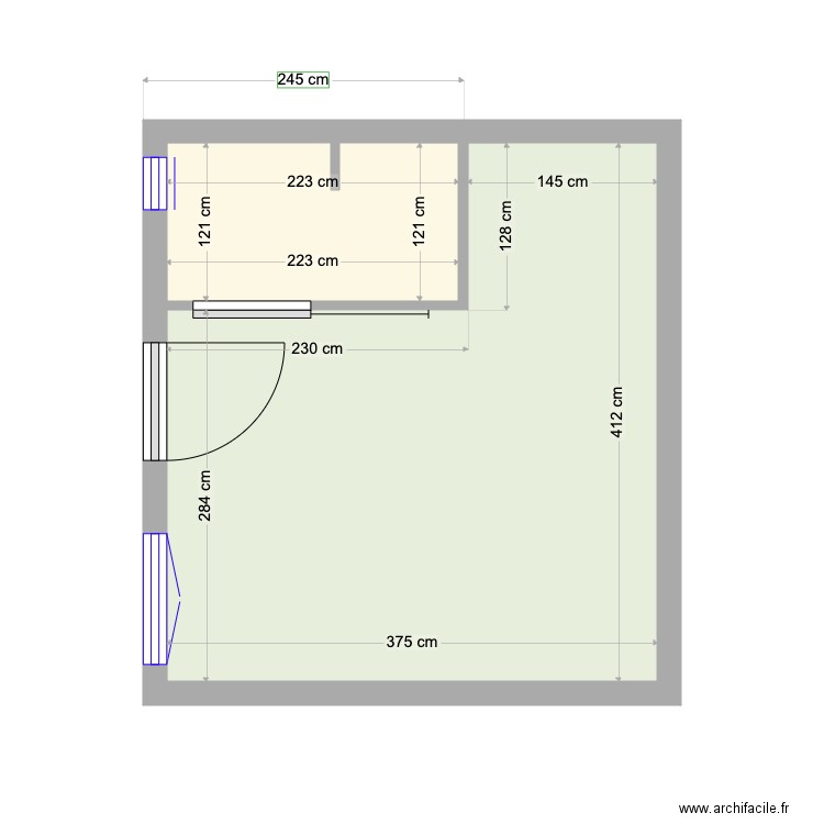 Azertyuiop 1. Plan de 0 pièce et 0 m2