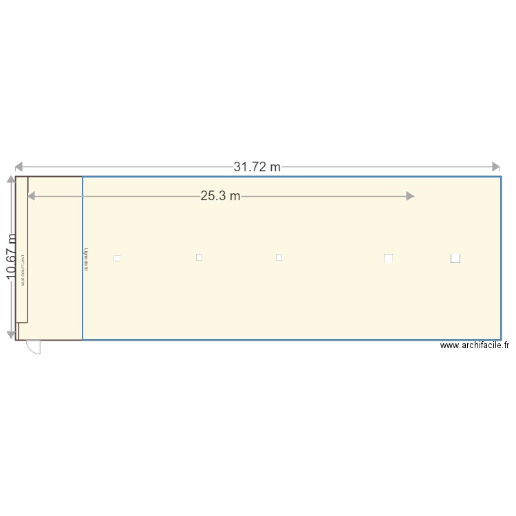 STAND 25M. Plan de 0 pièce et 0 m2