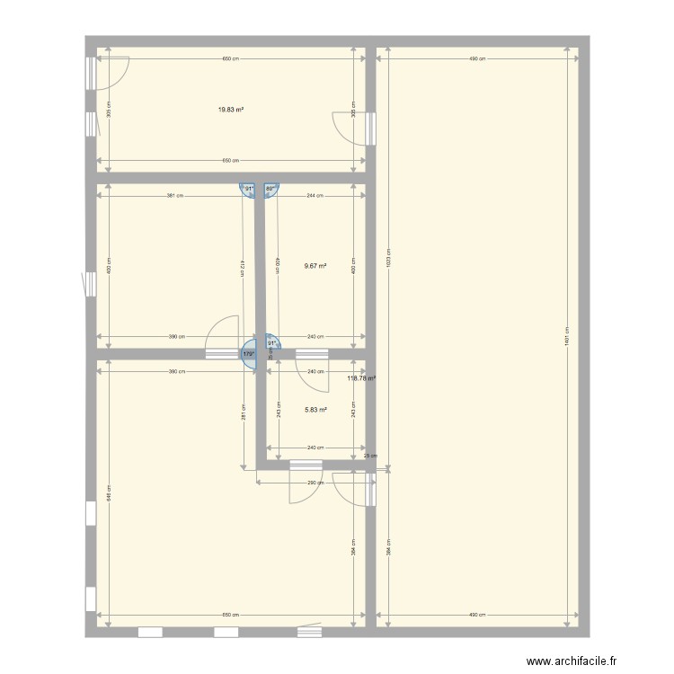 rdc 2 pavillon sangatte. Plan de 0 pièce et 0 m2