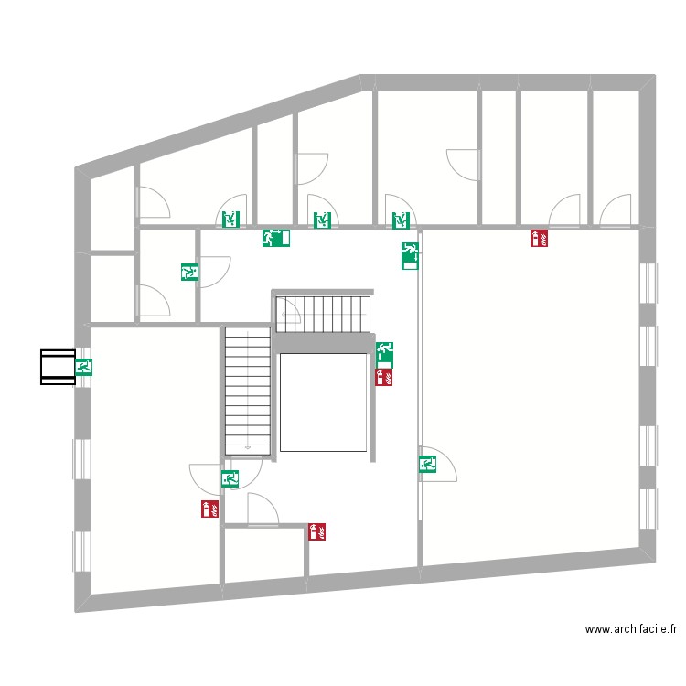 La Roche FTLB 1er. Plan de 11 pièces et 121 m2