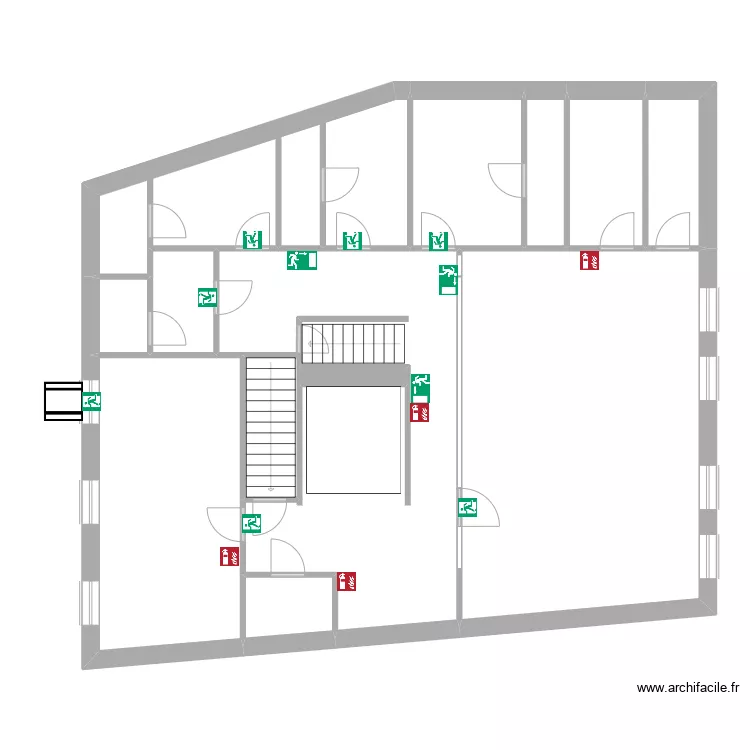 La Roche FTLB 1er. Plan de La Roche FTLB 1er. Plan de