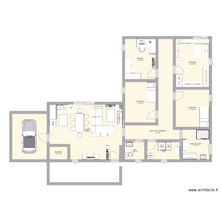 Plan Maison Version 2. Plan de 0 pièce et 0 m2