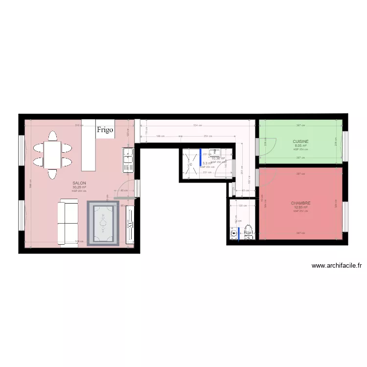 VILLETTE APRES1. Plan de VILLETTE APRES1. Plan de