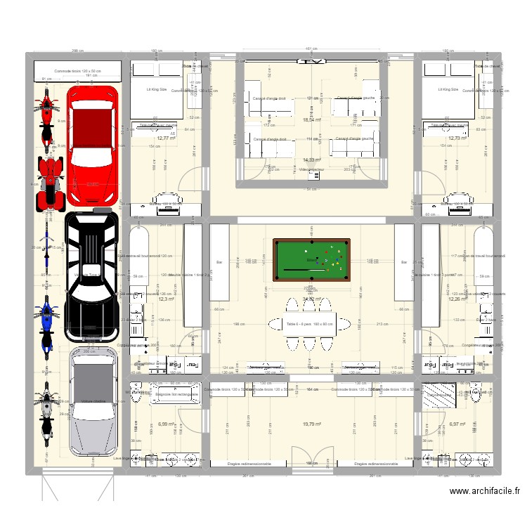 maison minecraft. Plan de 0 pièce et 0 m2