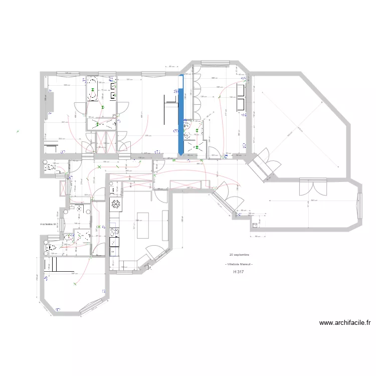 17 eme projet cuisine2. Plan de 