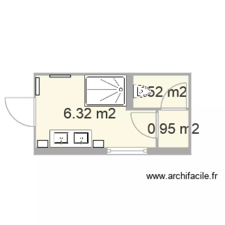 salle de bain anto. Plan de salle de bain anto. Plan de