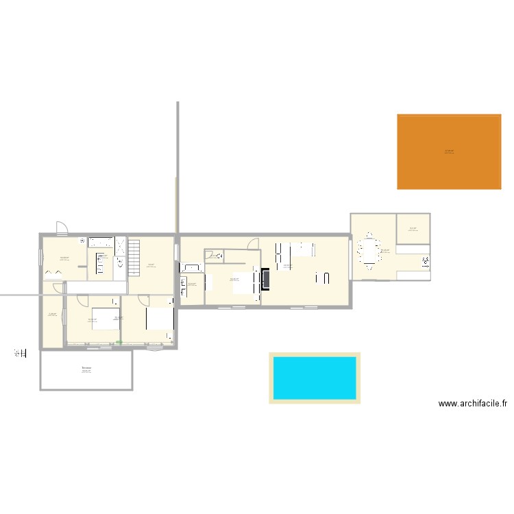 plan callian modifié. Plan de 0 pièce et 0 m2