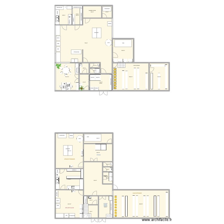 Fromagerie. Plan de 0 pièce et 0 m2