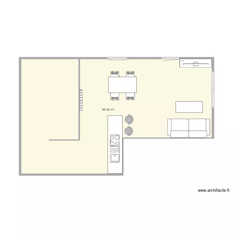 Ad&egrave;le. Plan de 