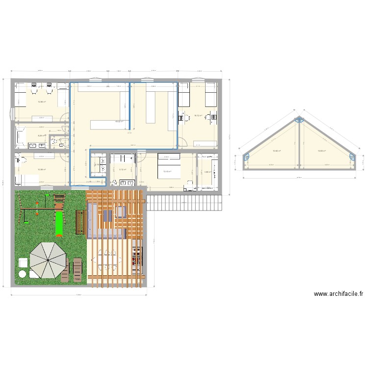 CASA 2 PAPEL 2. Plan de 0 pièce et 0 m2