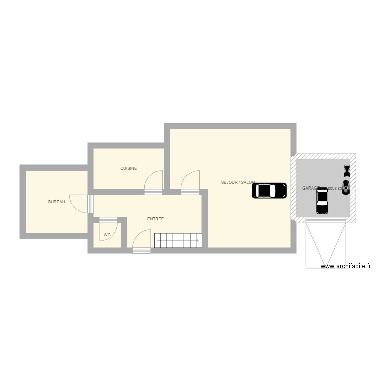 BOTTE FOLLAINVILLE. Plan de 0 pièce et 0 m2