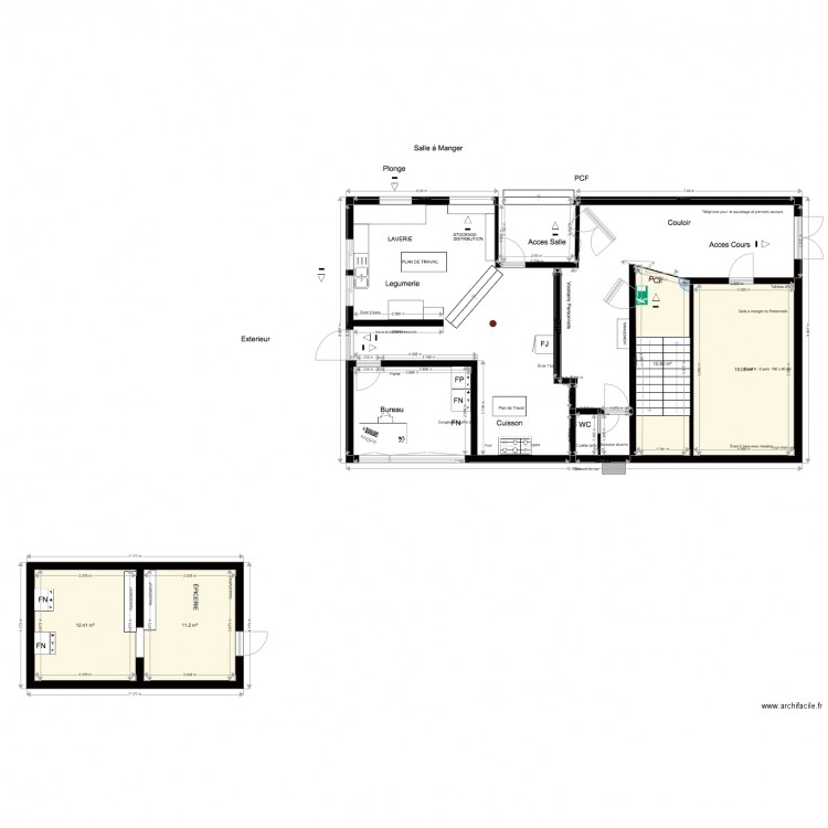 CUISINE BLAZAC existant. Plan de 0 pièce et 0 m2