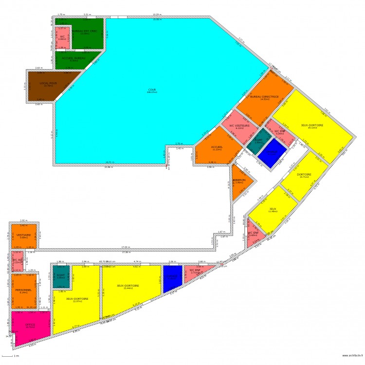 evry1. Plan de 0 pièce et 0 m2