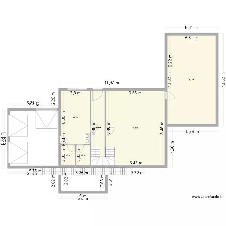 GARAGE viuz. Plan de 