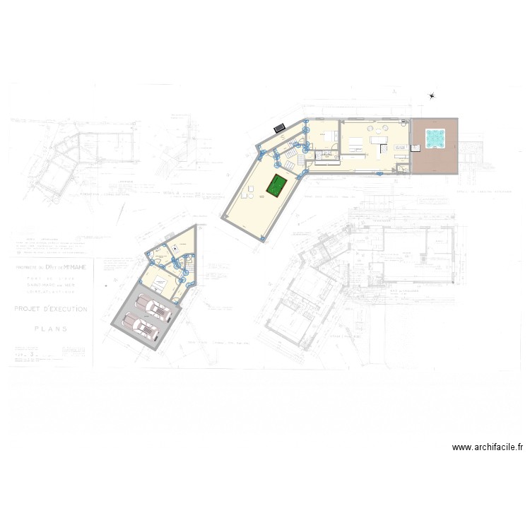 etage haut. Plan de 0 pièce et 0 m2