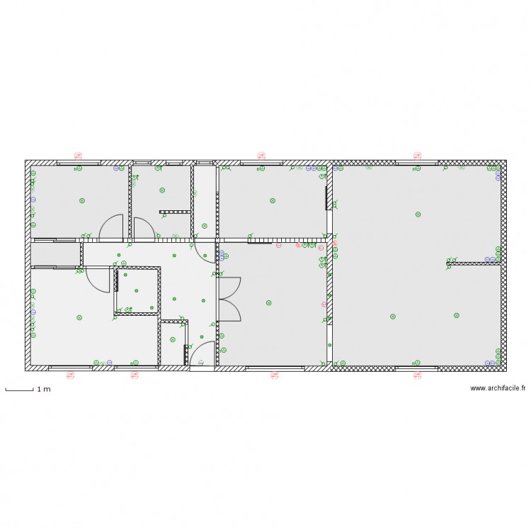 Etage de Vie (Electrique). Plan de 0 pièce et 0 m2