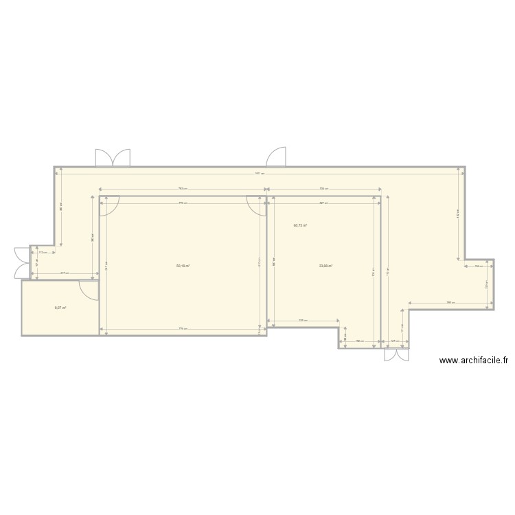 projet RD Thiais. Plan de 0 pièce et 0 m2