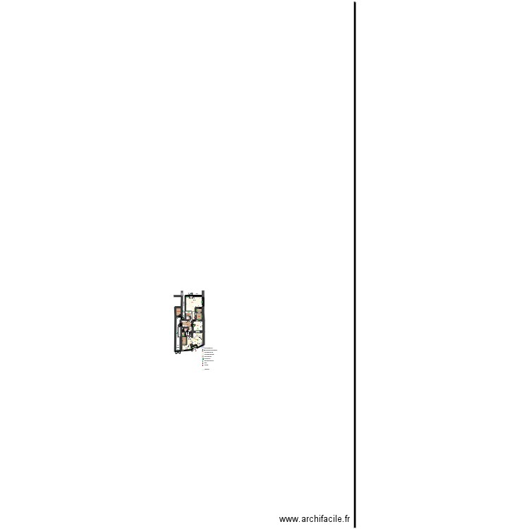 KNUTANGE. Plan de 19 pièces et 237 m2