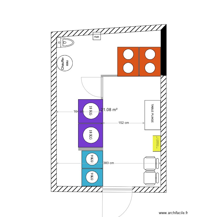 Local Gaillac. Plan de 0 pièce et 0 m2