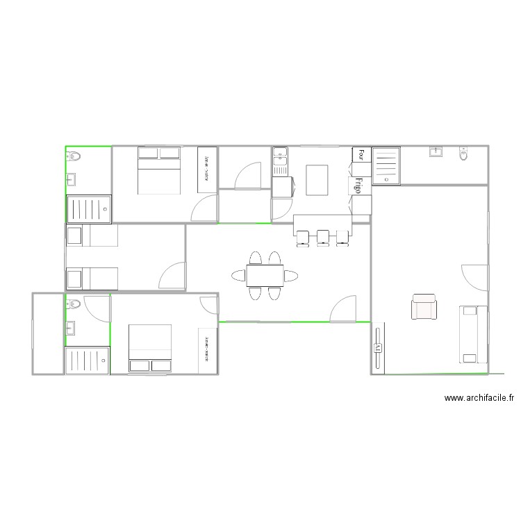 la paz. Plan de 0 pièce et 0 m2
