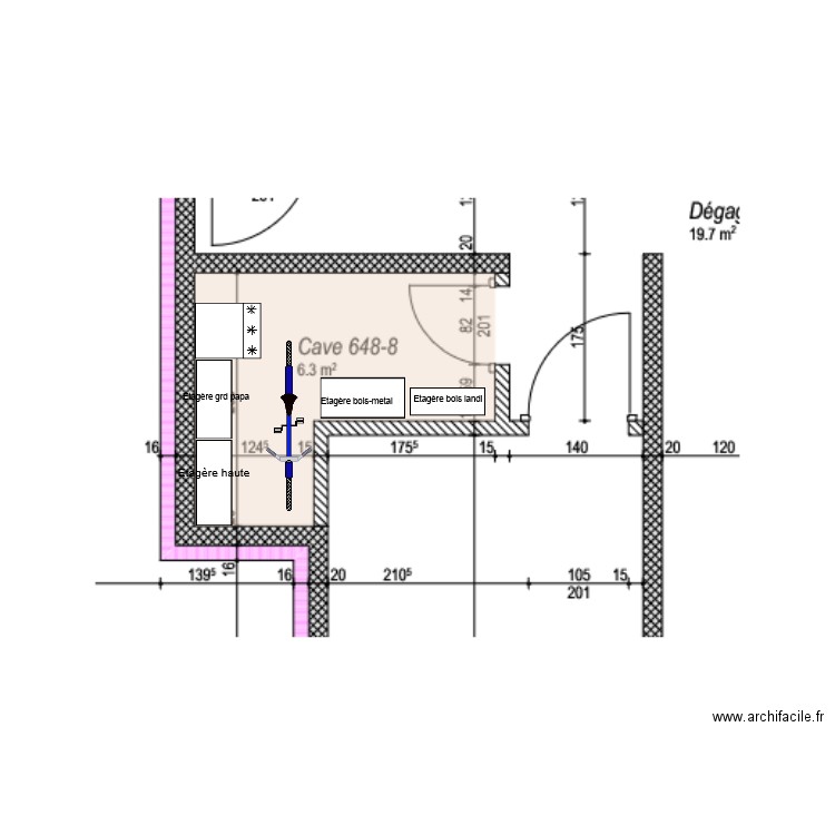 cave_billrnd. Plan de 0 pièce et 0 m2