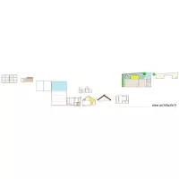 Agencement route et annexe