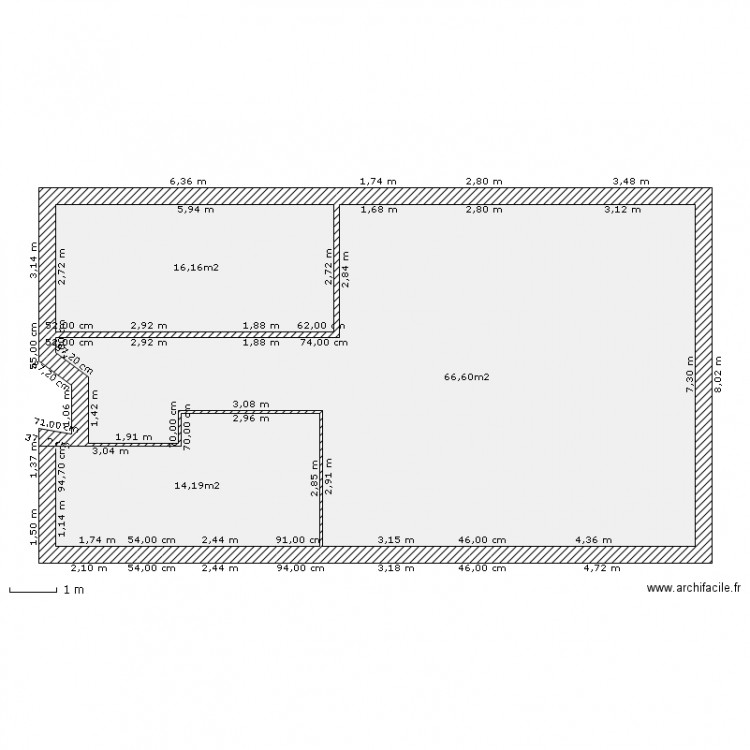 Plan. Plan de 0 pièce et 0 m2
