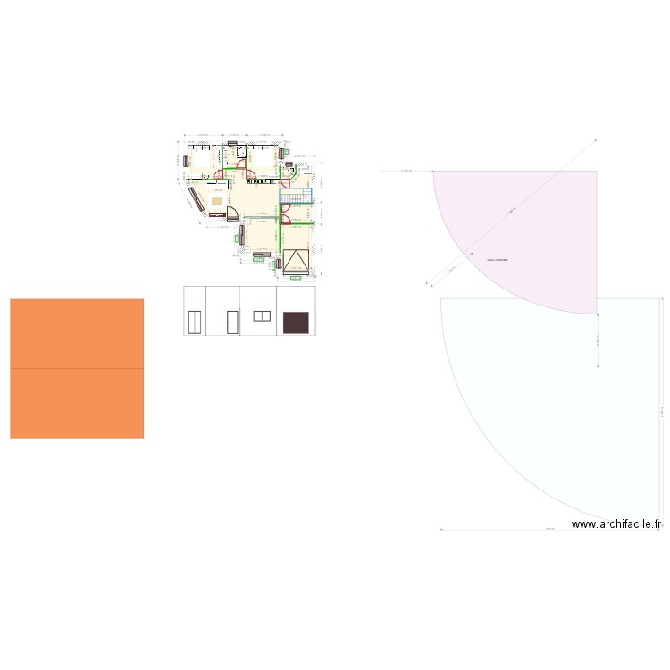 BISCARROSSE LORIN. Plan de 0 pièce et 0 m2