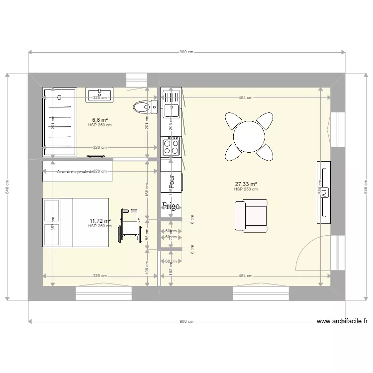 Maison maminou 2. Plan de 