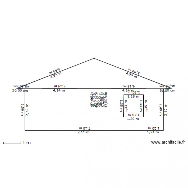 FACADE EST. Plan de 0 pièce et 0 m2