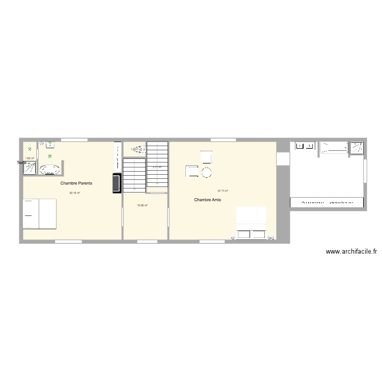 Doussac  Etage 2. Plan de 0 pièce et 0 m2