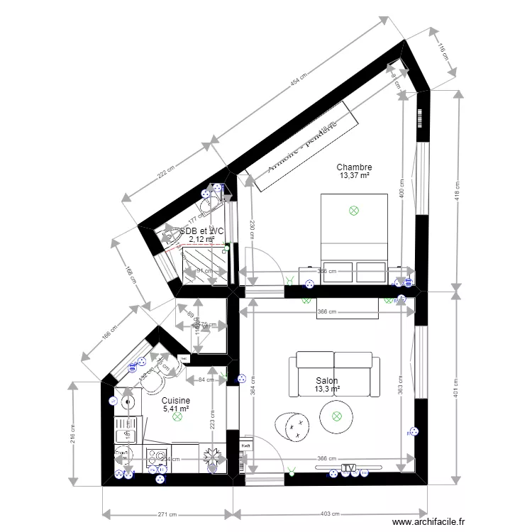 Plan montaigne. Plan de 